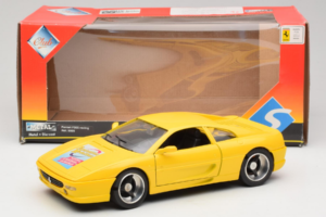 Ferrari F355 Racing Gelb Faszination Modelbau Limitierte Auflage Solido 1:18 9009 Druckguss — Bild 7 von 7