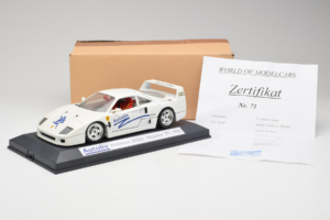 Ferrari F40 Autoliv Weiß Limitierte Auflage 150 Stück Exclusive Cars 1:18 EC001 Druckguss — Bild 9 von 9