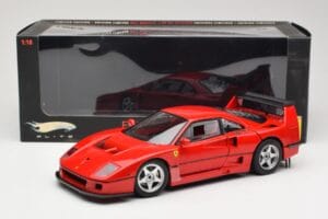 Ferrari F40 Competizione Test Version Rot Hot Wheels 1:18 P9922 Druckguss — Bild 8 von 8