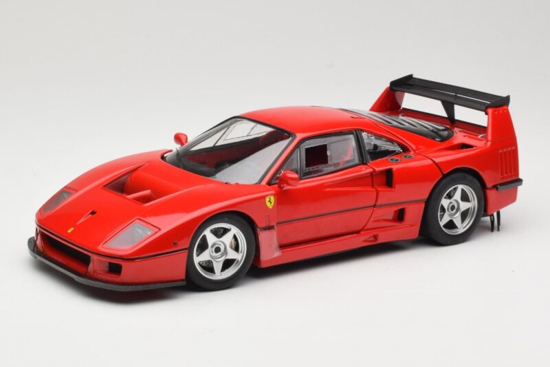 Ferrari F40 Competizione Test Version Rot Hot Wheels 1:18 P9922 Druckguss