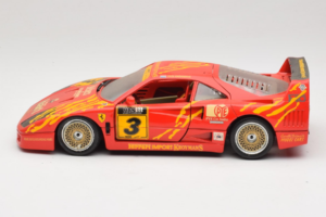 Ferrari F40 Evoluzione #3 Brummel Rot 1987 Bburago 1:18 3022-P2 Druckguss — Bild 4 von 8