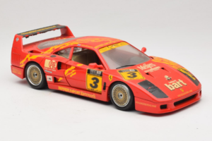 Ferrari F40 Evoluzione #3 Brummel Rot 1987 Bburago 1:18 3022-P2 Druckguss — Bild 6 von 8