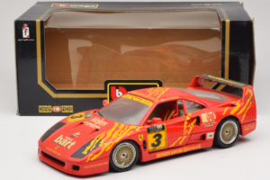 Ferrari F40 Evoluzione #3 Brummel Rot 1987 Bburago 1:18 3022-P2 Druckguss — Bild 8 von 8