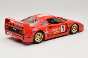 Ferrari F40 Evoluzione #1 Pirelli Rot 1992 Bburago 1:18 3042-P1 Druckguss — Bild 3 von 8
