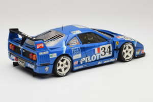 Ferrari F40 Evoluzione #34 Blau Custom 1987 Bburago 1:18 3032-C1 Druckguss — Bild 3 von 8