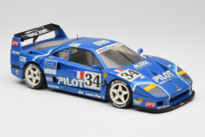 Ferrari F40 Evoluzione #34 Blau Custom 1987 Bburago 1:18 3032-C1 Druckguss — Bild 6 von 8