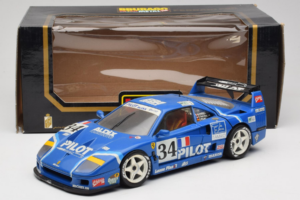 Ferrari F40 Evoluzione #34 Blau Custom 1987 Bburago 1:18 3032-C1 Druckguss — Bild 8 von 8