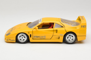 Ferrari F40 Interconti Car HiFi Gelb Bburago 1:18 3032-I1 Druckguss — Bild 4 von 8