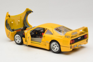 Ferrari F40 Interconti Car HiFi Gelb Bburago 1:18 3032-I1 Druckguss — Bild 5 von 8