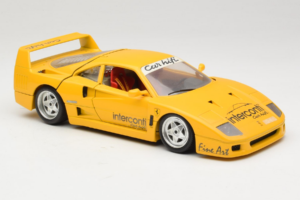 Ferrari F40 Interconti Car HiFi Gelb Bburago 1:18 3032-I1 Druckguss — Bild 6 von 8