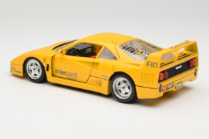 Ferrari F40 Interconti Car HiFi Gelb Bburago 1:18 3032-I1 Druckguss — Bild 7 von 8