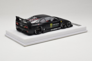 Ferrari F40 LB Works Monster Energy Matt Black BBA 1:18 REMC026 Resin — Bild 3 von 7
