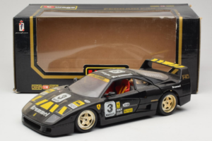 Ferrari F40 Magneti Marelli #3 Schwarz Bburago 1:18 3022-B1 Druckguss — Bild 8 von 8