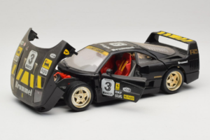 Ferrari F40 Magneti Marelli #3 Schwarz Bburago 1:18 3022-B1 Druckguss — Bild 2 von 8