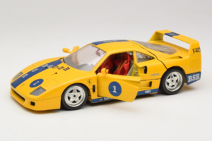 Ferrari F40 #1 Gelb Bauer Limitierte Auflage 100 Stück Bburago 1:18 BSR001 Druckguss — Bild 2 von 8