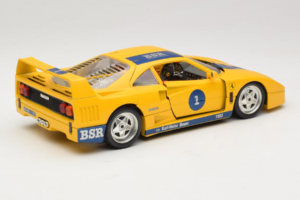 Ferrari F40 #1 Gelb Bauer Limitierte Auflage 100 Stück Bburago 1:18 BSR001 Druckguss — Bild 3 von 8