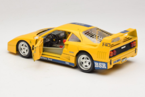 Ferrari F40 #1 Gelb Bauer Limitierte Auflage 100 Stück Bburago 1:18 BSR001 Druckguss — Bild 5 von 8