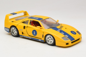 Ferrari F40 #1 Gelb Bauer Limitierte Auflage 100 Stück Bburago 1:18 BSR001 Druckguss — Bild 6 von 8