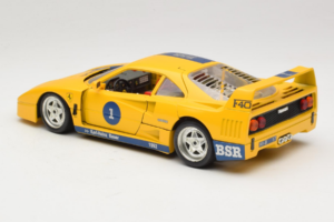 Ferrari F40 #1 Gelb Bauer Limitierte Auflage 100 Stück Bburago 1:18 BSR001 Druckguss — Bild 7 von 8