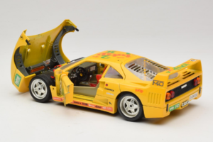 Ferrari F40 Totip Jolly Club #2 Gelb Bburago 1:18 3332-Y1 Druckguss — Bild 5 von 8
