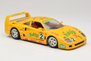 Ferrari F40 Totip Jolly Club #2 Gelb Bburago 1:18 3332-Y1 Druckguss — Bild 6 von 8
