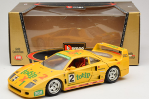 Ferrari F40 Totip Jolly Club #2 Gelb Bburago 1:18 3332-Y1 Druckguss — Bild 8 von 8