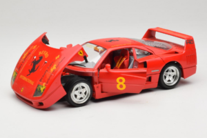 Ferrari F40 #8 Bevro International Rot 1987 Bburago 1:18 3332-P3 Druckguss — Bild 2 von 8