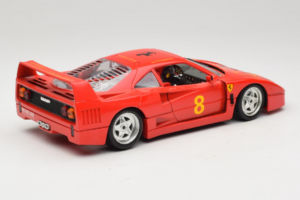 Ferrari F40 #8 Bevro International Rot 1987 Bburago 1:18 3332-P3 Druckguss — Bild 3 von 8