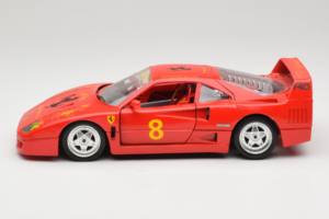 Ferrari F40 #8 Bevro International Rot 1987 Bburago 1:18 3332-P3 Druckguss — Bild 4 von 8