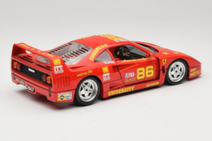 Ferrari F40 LM #86 Ch. Pozzi IMSA 24 Hours of Le Mans 1985 Rot Bburago 1:18 3332-P6 Druckguss — Bild 3 von 8