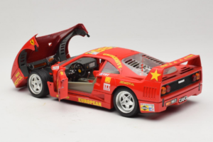 Ferrari F40 LM #86 Ch. Pozzi IMSA 24 Hours of Le Mans 1985 Rot Bburago 1:18 3332-P6 Druckguss — Bild 5 von 8