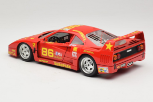 Ferrari F40 LM #86 Ch. Pozzi IMSA 24 Hours of Le Mans 1985 Rot Bburago 1:18 3332-P6 Druckguss — Bild 7 von 8