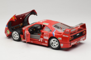 Ferrari F40 LM Pilot #34 Ferte / Thavenin / Palau 24 Hours of Le Mans 1995 Rot Bburago 1:18 3032-P3 Druckguss — Bild 5 von 8