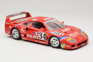Ferrari F40 LM Pilot #34 Ferte / Thavenin / Palau 24 Hours of Le Mans 1995 Rot Bburago 1:18 3032-P3 Druckguss — Bild 6 von 8