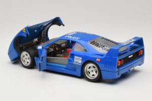 Ferrari F40 Pilot #56 Blau Bburago 1:18 3332-BL1 Druckguss — Bild 5 von 8
