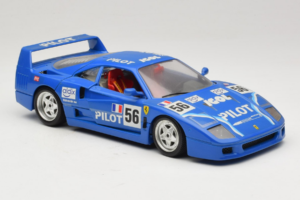 Ferrari F40 Pilot #56 Blau Bburago 1:18 3332-BL1 Druckguss — Bild 6 von 8