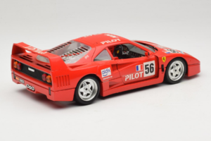 Ferrari F40 #56 Pilot Rot 1987 Bburago 1:18 3332-P2 Druckguss — Bild 3 von 8
