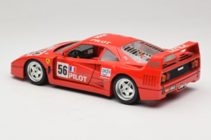 Ferrari F40 #56 Pilot Rot 1987 Bburago 1:18 3332-P2 Druckguss — Bild 7 von 8