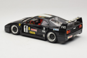 Ferrari F40 Pirelli Agip #1 Schwarz Bburago 1:18 3332-B1 Druckguss — Bild 7 von 8