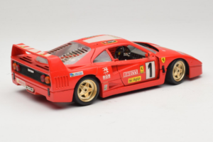Ferrari F40 Pirelli Agip #1 Ferrari Club Italia Rot Bburago 1:18 3032-P2 Druckguss — Bild 3 von 8