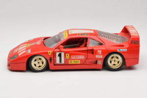 Ferrari F40 Pirelli Agip #1 Ferrari Club Italia Rot Bburago 1:18 3032-P2 Druckguss — Bild 4 von 8