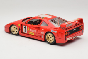 Ferrari F40 Pirelli Agip #1 Ferrari Club Italia Rot Bburago 1:18 3032-P2 Druckguss — Bild 7 von 8