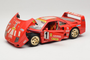 Ferrari F40 Evoluzione #1 Pirelli Agip Rot mit Goldenen Rädern 1992 Bburago 1:18 3042-P2 Druckguss — Bild 2 von 8