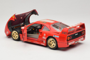 Ferrari F40 Evoluzione #1 Pirelli Agip Rot mit Goldenen Rädern 1992 Bburago 1:18 3042-P2 Druckguss — Bild 5 von 8
