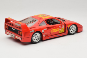 Ferrari F40 Pirelli BBS Rot Bburago 1:18 3032-P4 Druckguss — Bild 3 von 8