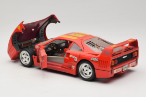 Ferrari F40 Pirelli BBS Rot Bburago 1:18 3032-P4 Druckguss — Bild 5 von 8