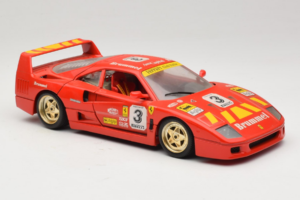 Ferrari F40 #3 Pirelli Rot 1987 Bburago 1:18 3332-P4 Druckguss — Bild 6 von 8
