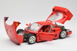 Ferrari F40 Rot Bburago 1:18 3032 Druckguss — Bild 2 von 8