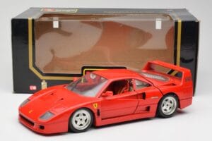 Ferrari F40 Rot Bburago 1:18 3032 Druckguss — Bild 8 von 8