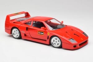 Ferrari F40 Rot Bburago 1:18 3332 Druckguss — Bild 6 von 8